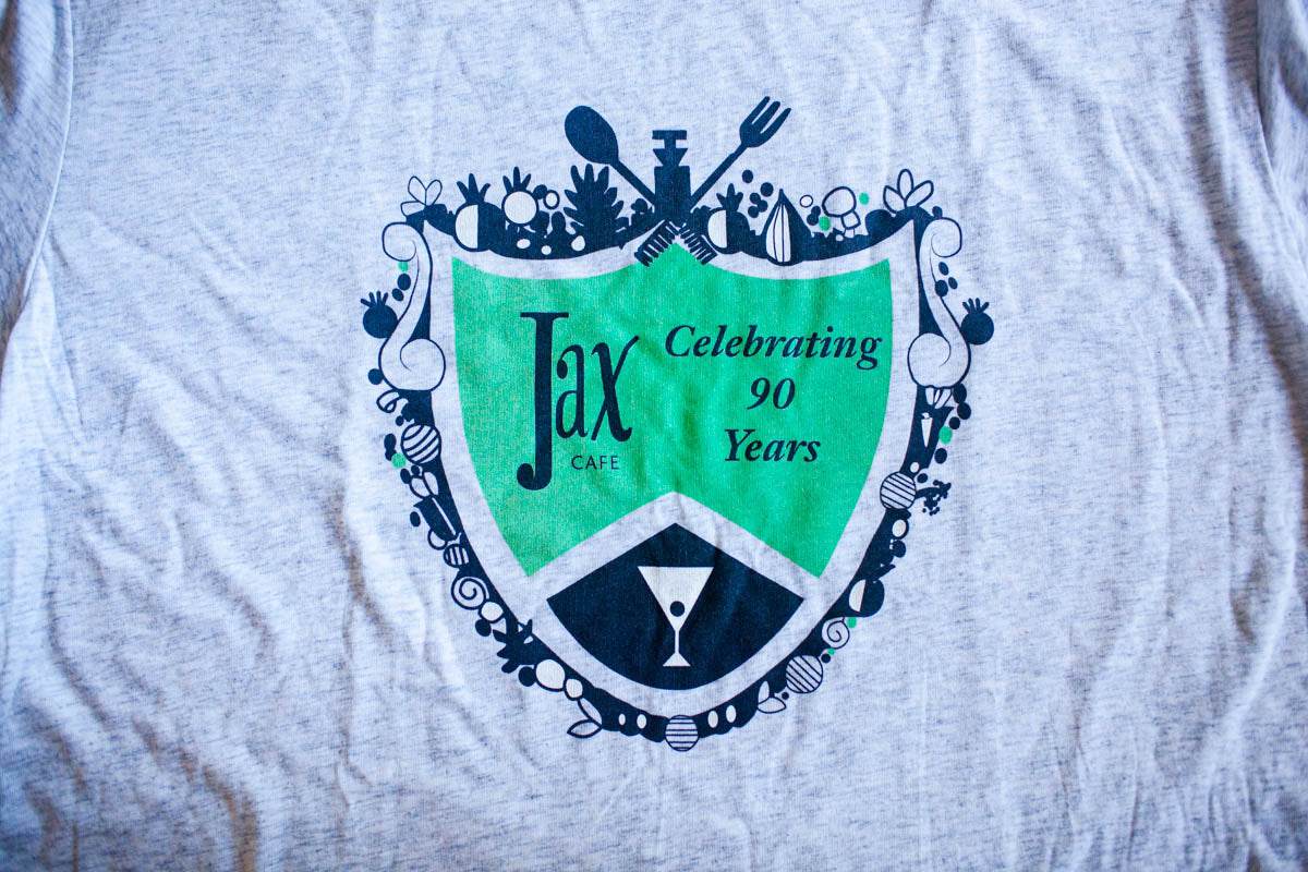 Jax 90th Anniversary T Shirt Small